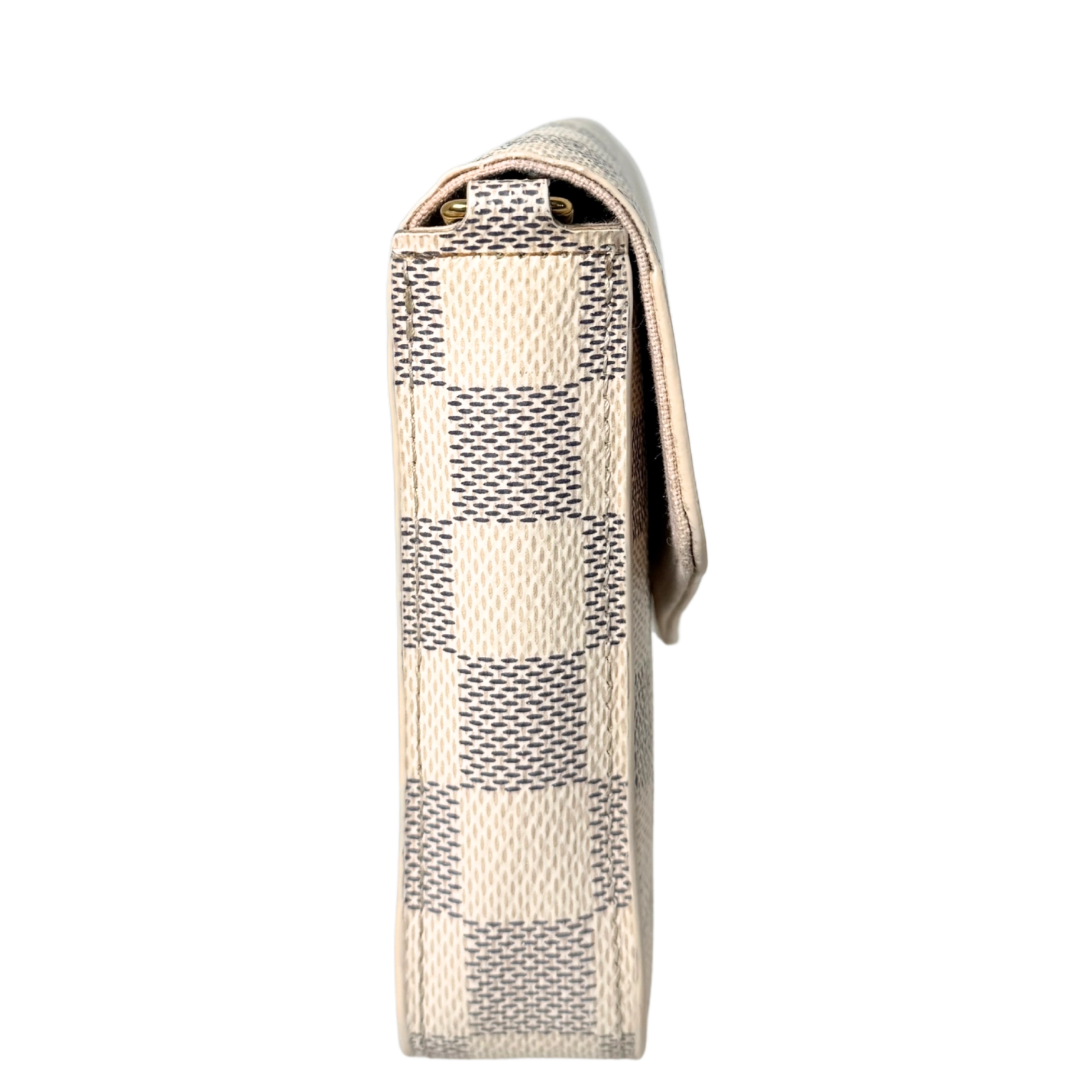 Louis Vuitton Félicie Pochette Damier Azur Canvas N40491 Beige / gut Louis Vuitton
