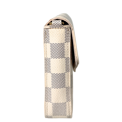 Louis Vuitton Félicie Pochette Damier Azur Canvas N40491 Beige / gut Louis Vuitton
