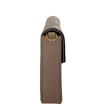 Louis Vuitton Félicie Pochette Monogram Empreinte Tourterelle Creme / sehr gut Louis Vuitton