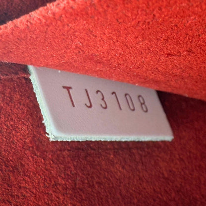 Louis Vuitton Pochette Félicie Umhängetasche Epi-Leder Stripes Rosa Fullset / sehr gut Louis Vuitton
