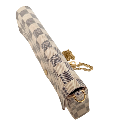 Louis Vuitton Félicie Pochette Damier Azur Canvas N40491 Beige / sehr gut Louis Vuitton