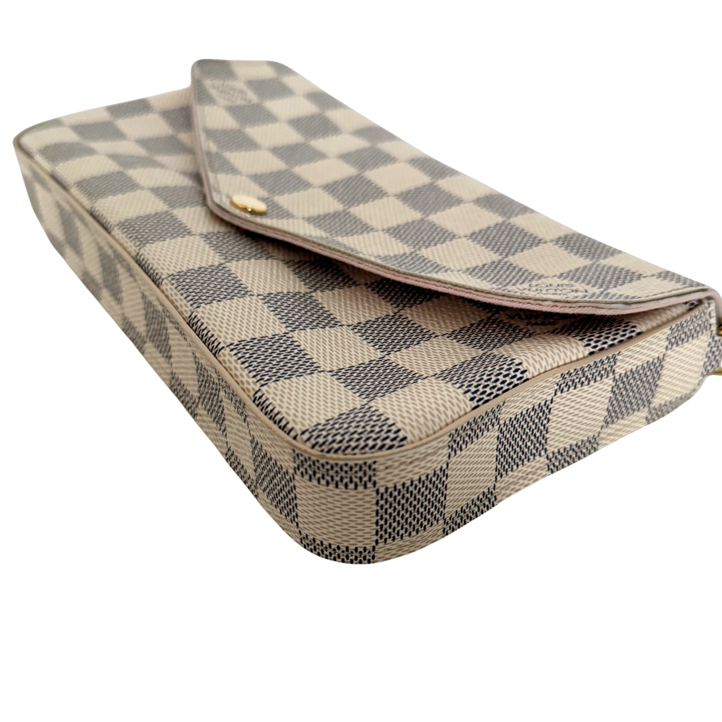Louis Vuitton Félicie Pochette Damier Azur Canvas N40491 Beige / sehr gut Louis Vuitton