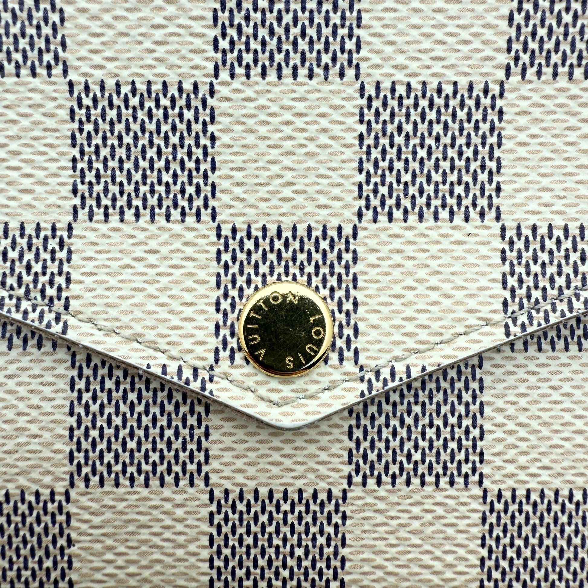 Louis Vuitton Félicie Pochette Damier Azur Canvas N40491 Beige / sehr gut Louis Vuitton