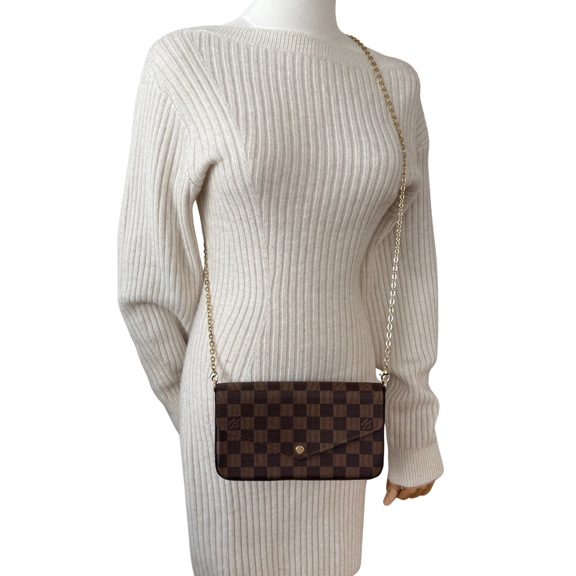 Louis Vuitton Félicie Pochette Monogram Canvas M81896 Fullset / neuwertig Louis Vuitton