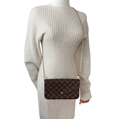 Louis Vuitton Félicie Pochette Monogram Canvas M81896 Fullset / neuwertig Louis Vuitton