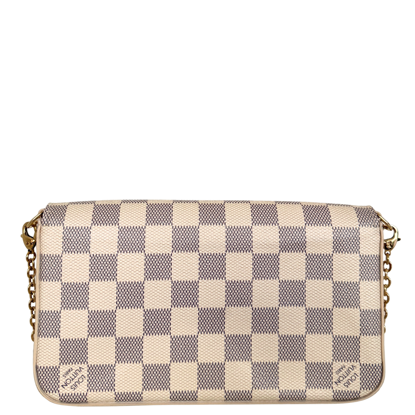 Louis Vuitton Félicie Pochette Damier Azur Canvas N40491 Beige / sehr gut Louis Vuitton