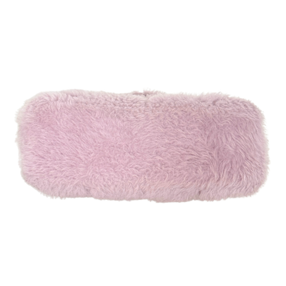 Saint Laurent Loulou Puffer Small Shearling Schultertasche Flieder / sehr gut Saint Laurent