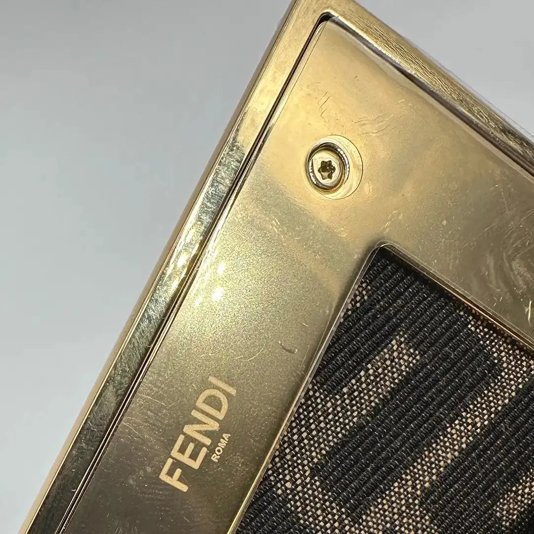 Fendi First klein Lammfell grau / ungetragen Fendi