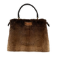 Fendi PEEKAPOO ISeeU Medium Visone Mink / ungetragen Fendi