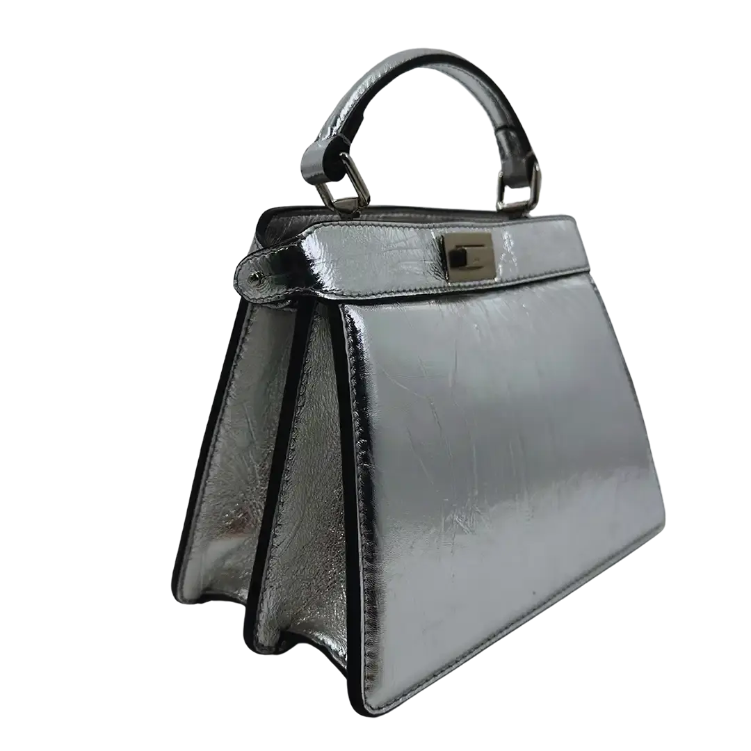 Fendi by Marc Jacobs Peekaboo ISeeU Petite silber / ungetragen Fendi