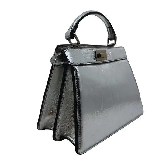 Fendi by Marc Jacobs Peekaboo ISeeU Petite silber / ungetragen Fendi