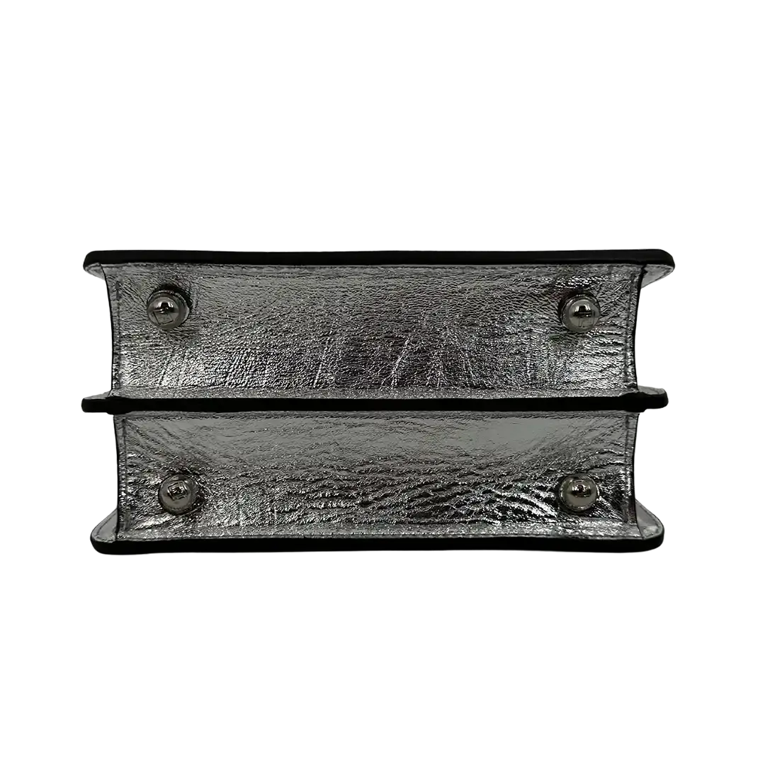 Fendi by Marc Jacobs Peekaboo ISeeU Petite silber / ungetragen Fendi