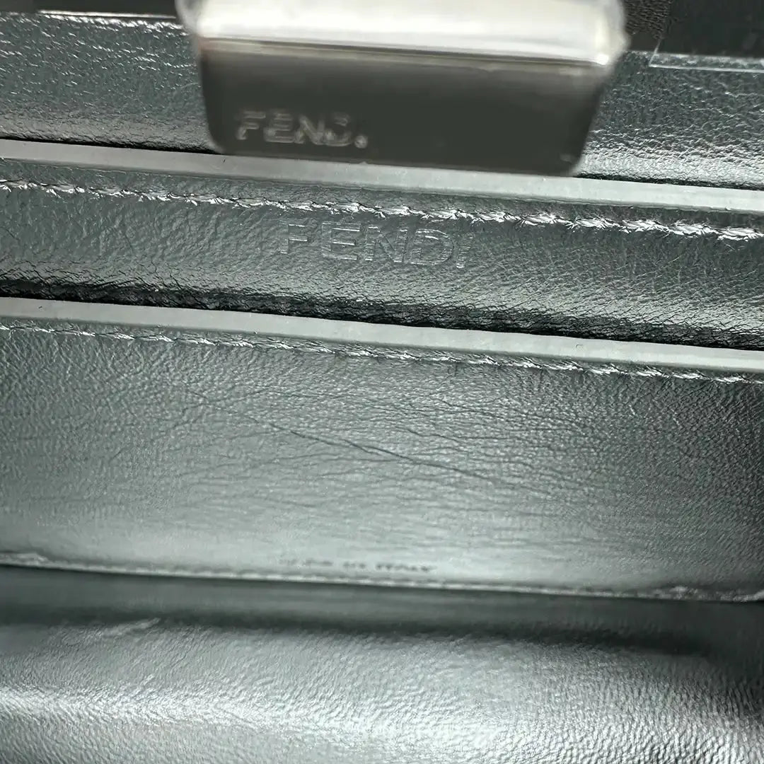 Fendi by Marc Jacobs Peekaboo ISeeU Petite silber / ungetragen Fendi