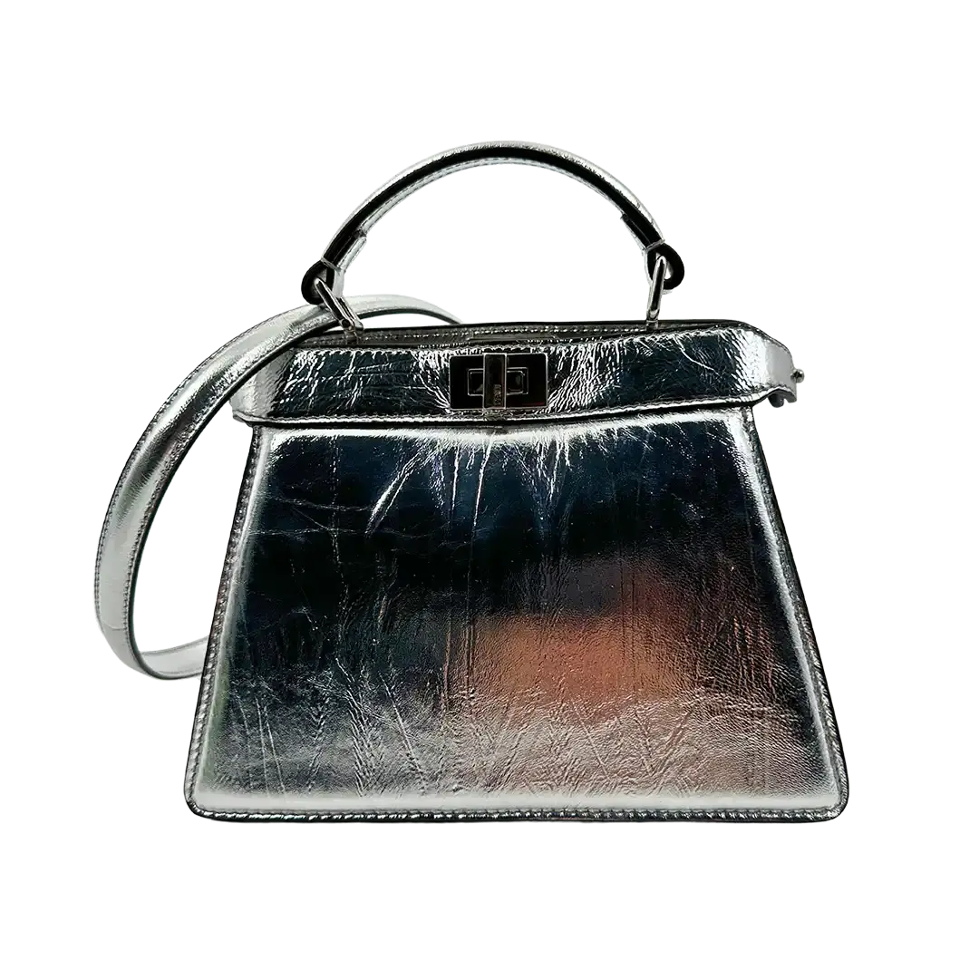 Fendi by Marc Jacobs Peekaboo ISeeU Petite silber / ungetragen Fendi