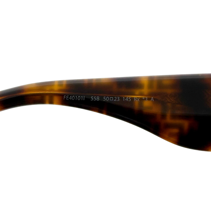 Fendi Sonnenbrille ROMA FE40101I Braun / neuwertig Fendi