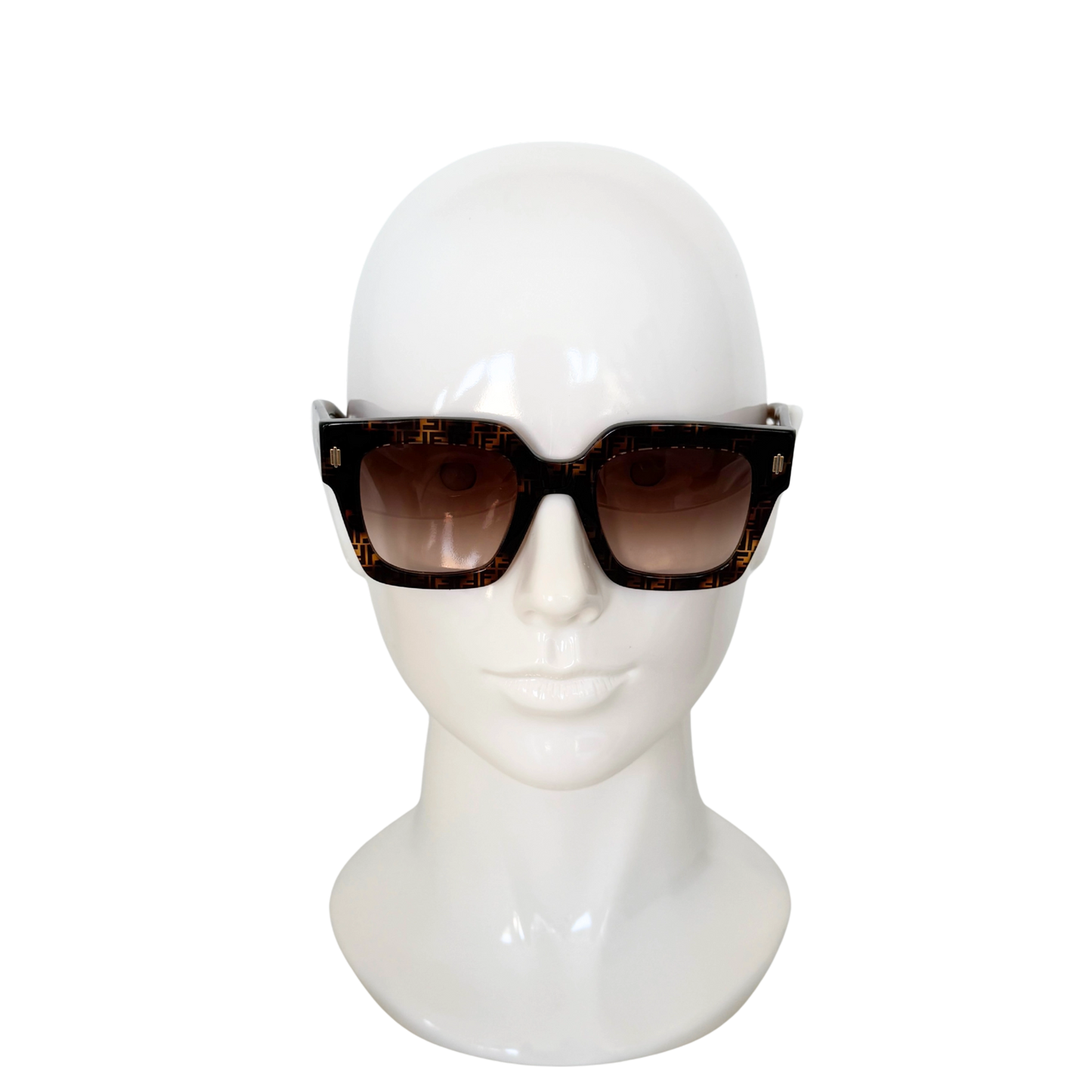 Fendi Sonnenbrille ROMA FE40101I Braun / neuwertig Fendi