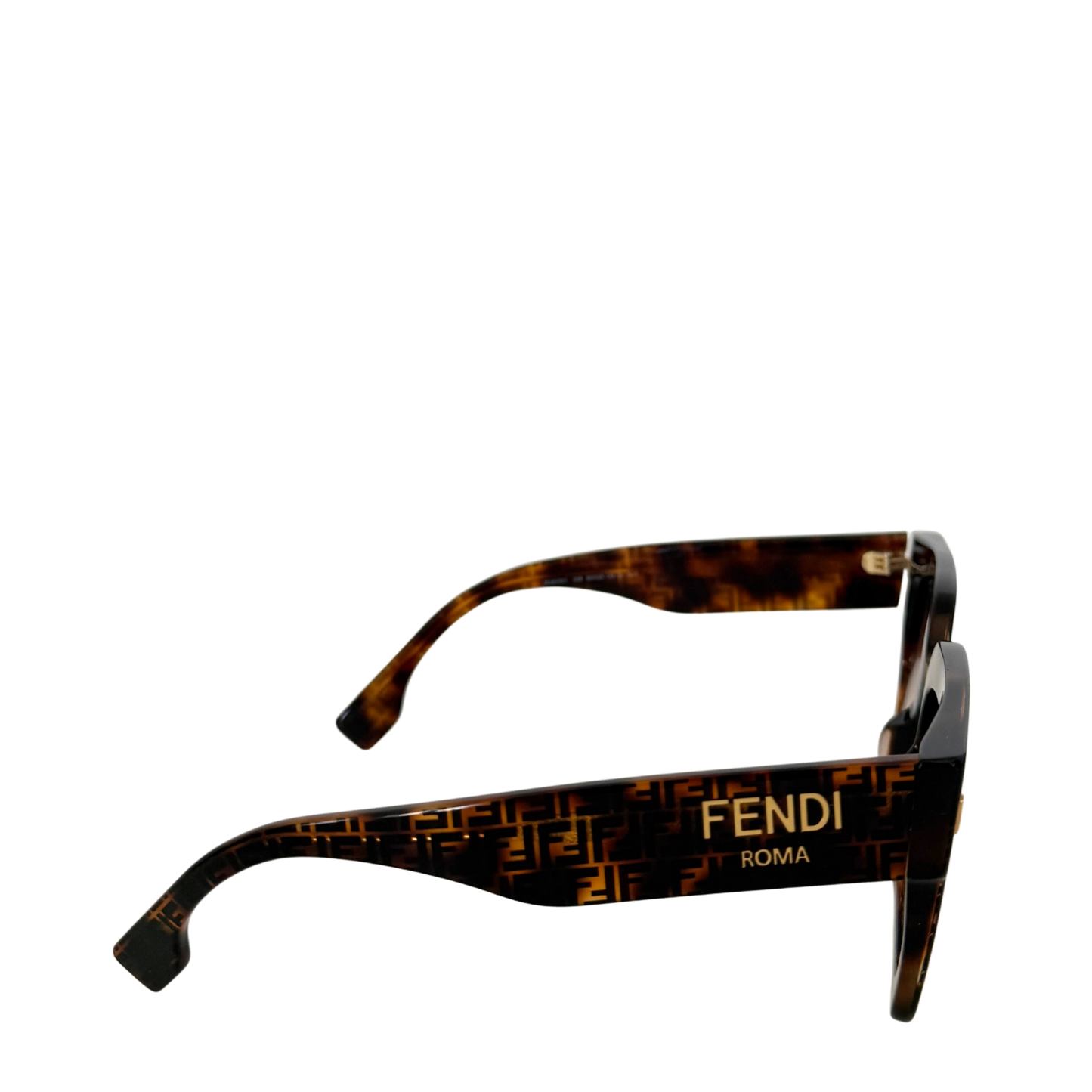 Fendi Sonnenbrille ROMA FE40101I Braun / neuwertig Fendi