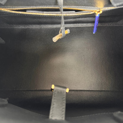 Salvatore Ferragamo HUG (L) Leder schwarz / neuwertig Salvatore Ferragamo
