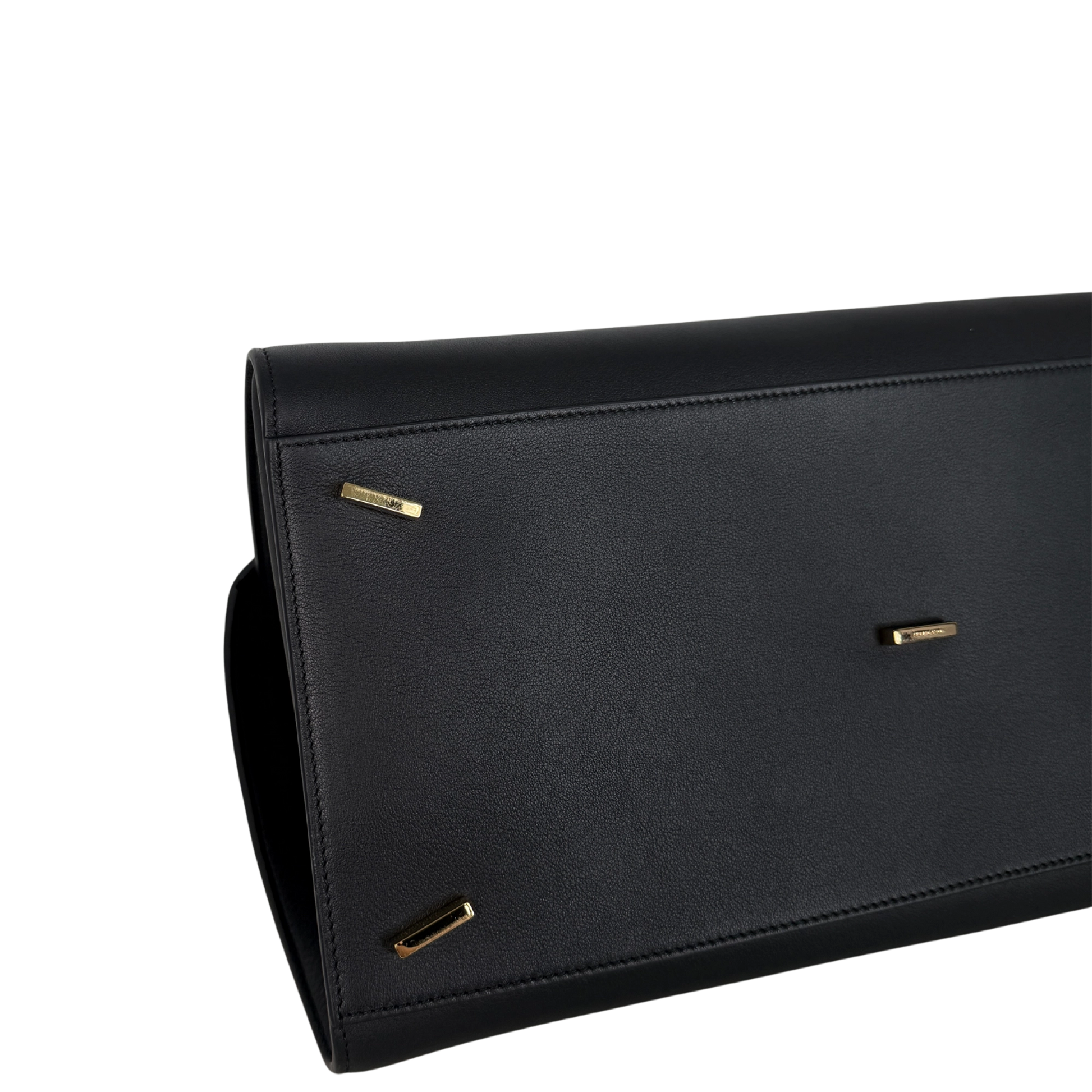 Salvatore Ferragamo HUG (L) Leder schwarz / neuwertig Salvatore Ferragamo