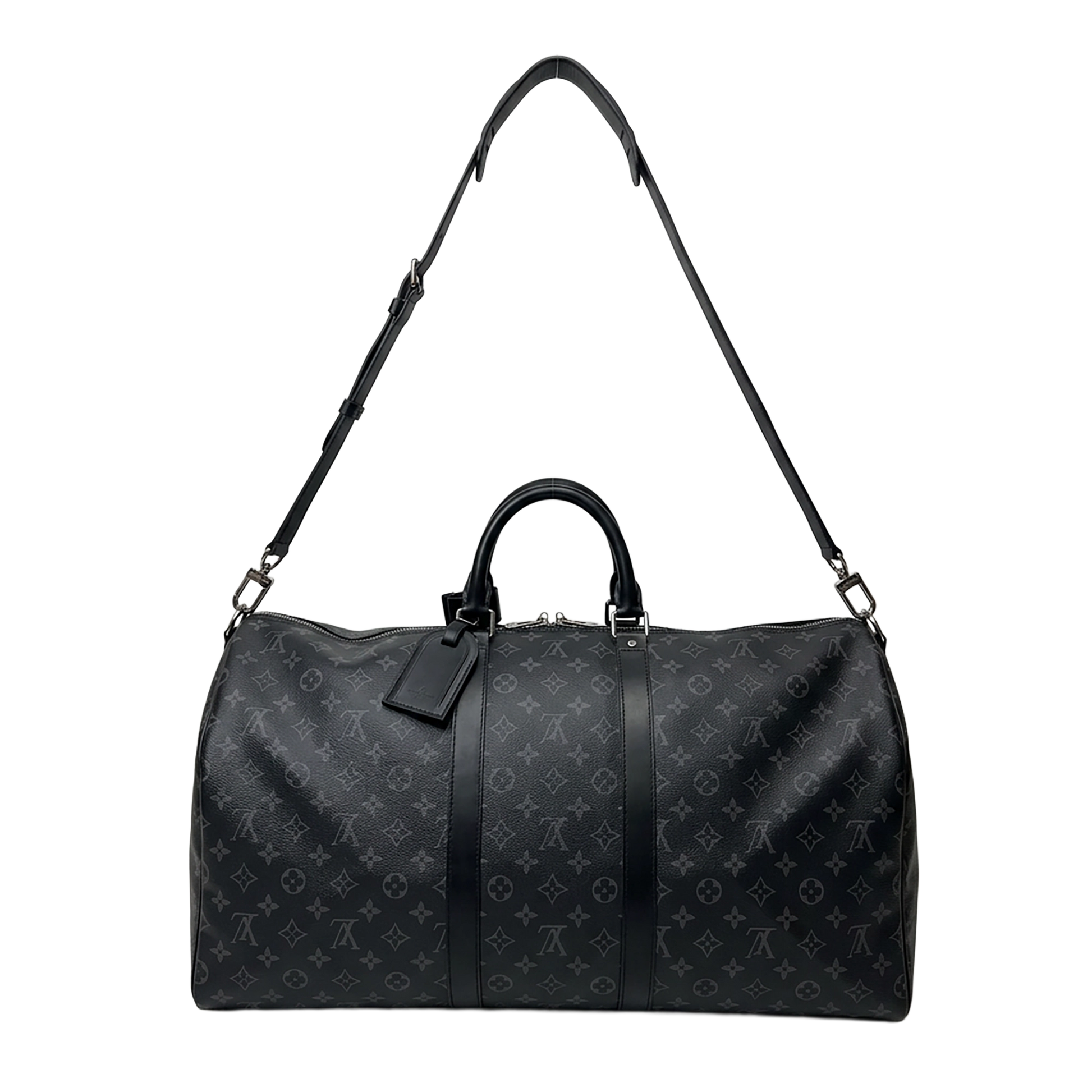 Louis Vuitton Keepall 55 Monogram Eclipse M40605 / sehr gut Louis Vuitton