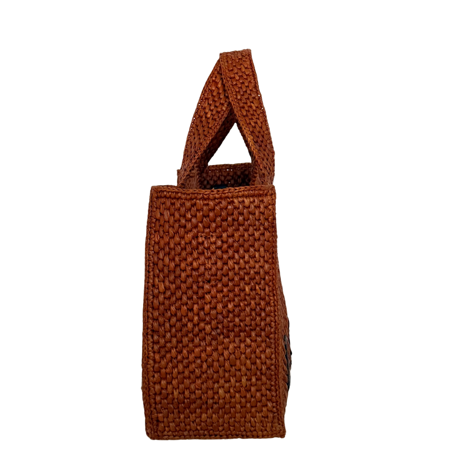 Loewe kleine Font Tote Bag aus Bast Braun / neuwertig Loewe