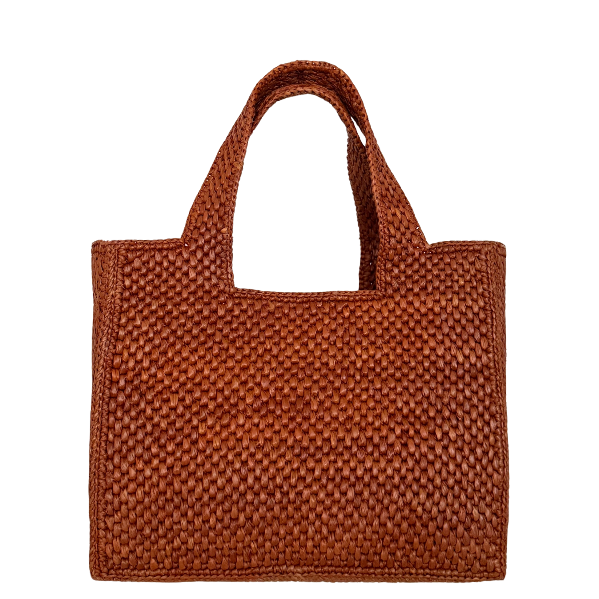 Loewe kleine Font Tote Bag aus Bast Braun / neuwertig Loewe