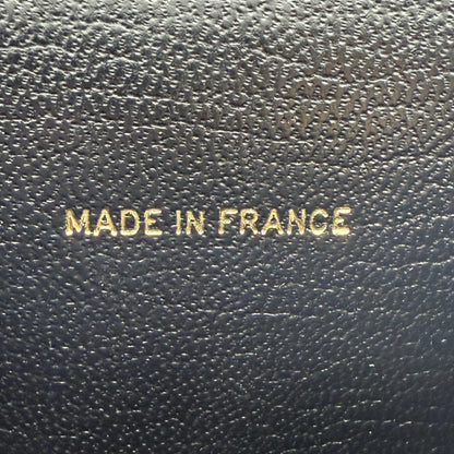 Chanel Coco Mark Tri-Fold Geldbörse Schwarz / neuwertig