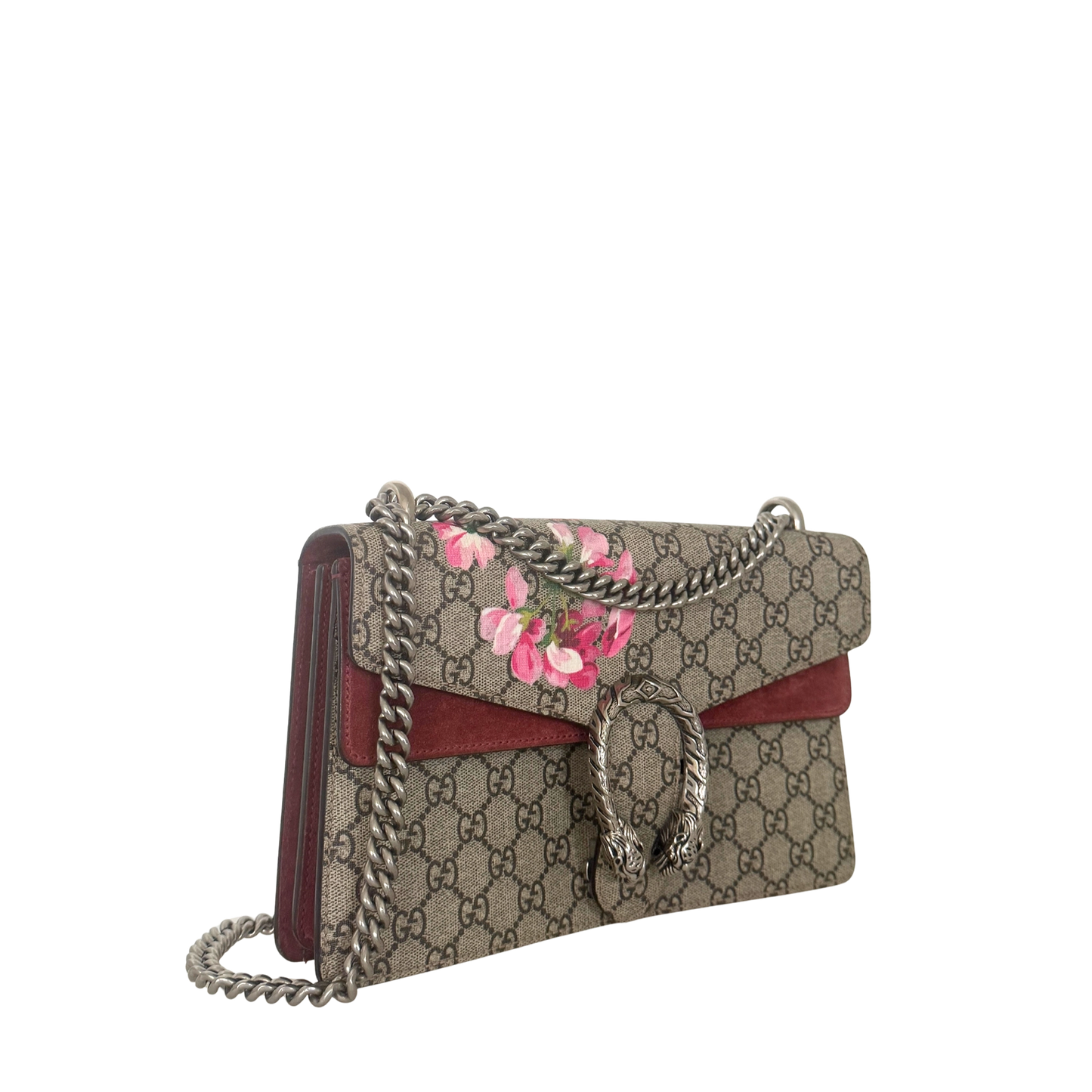 Gucci Dionysus Blooms GG Supreme Canvas Small / sehr gut Gucci