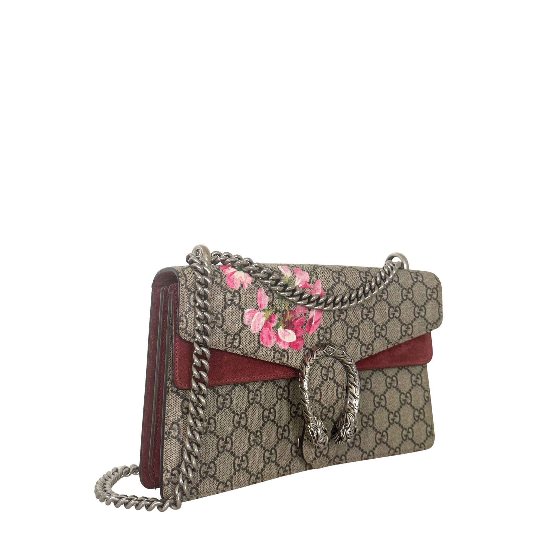 Gucci Dionysus Blooms GG Supreme Canvas Small / sehr gut Gucci