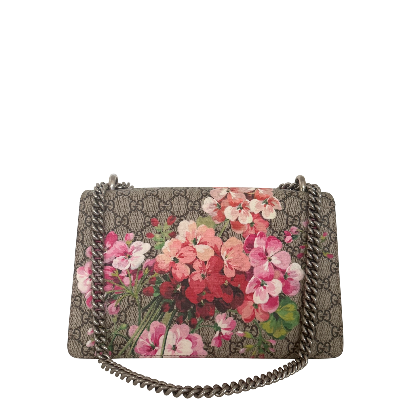 Gucci Dionysus Blooms GG Supreme Canvas Small / sehr gut Gucci