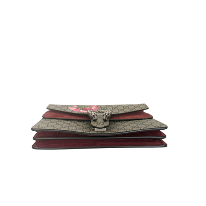Gucci Dionysus Blooms GG Supreme Canvas Small / sehr gut Gucci
