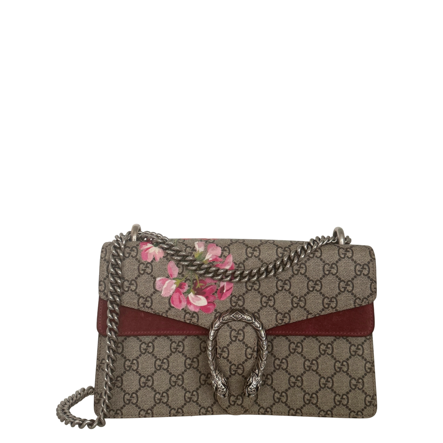 Gucci Dionysus Blooms GG Supreme Canvas Small / sehr gut Gucci