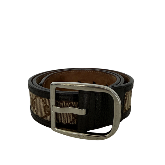 Gucci GG Gürtel Beige / gut Gucci