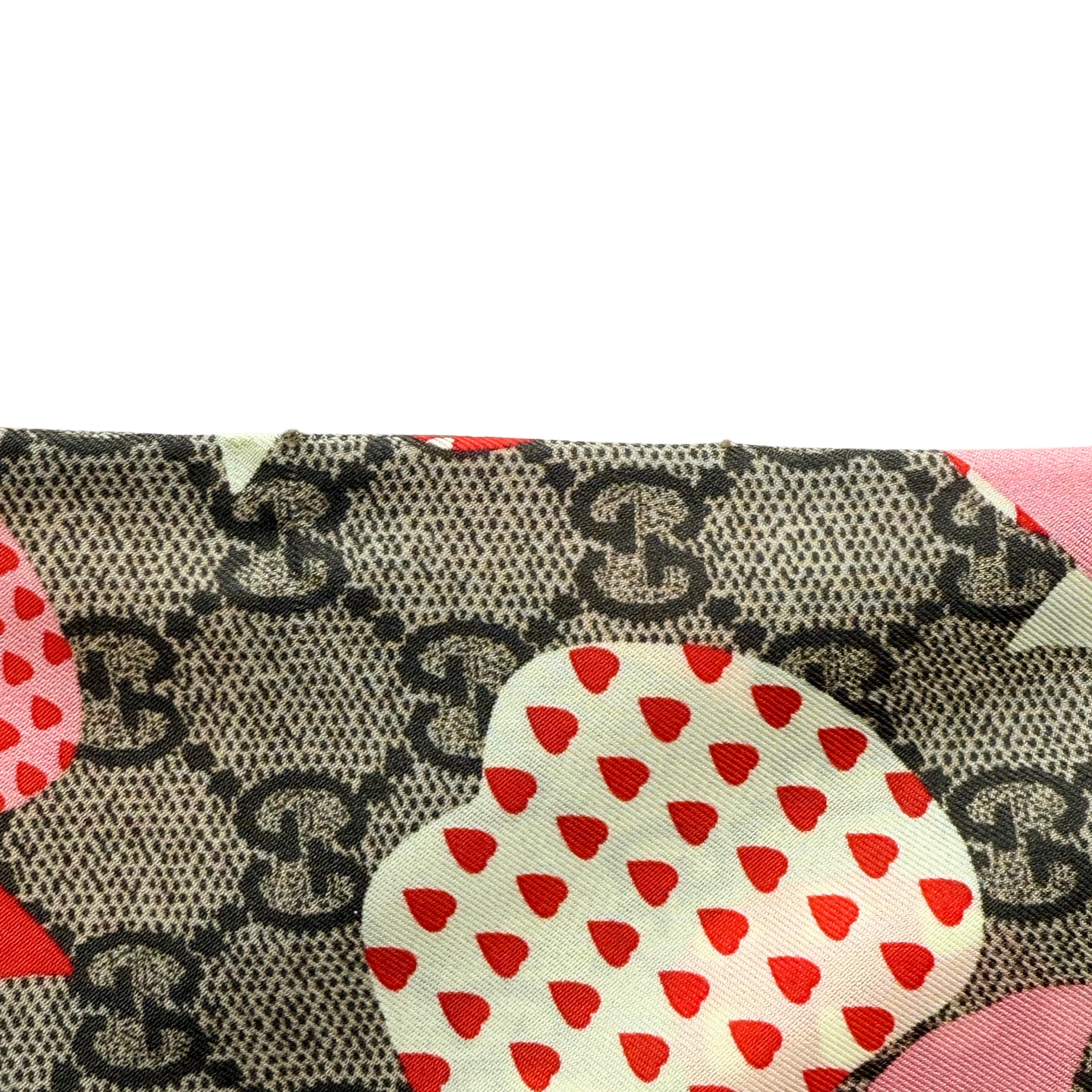 Gucci GG Apple Seidentuch Bunt / sehr gut Gucci