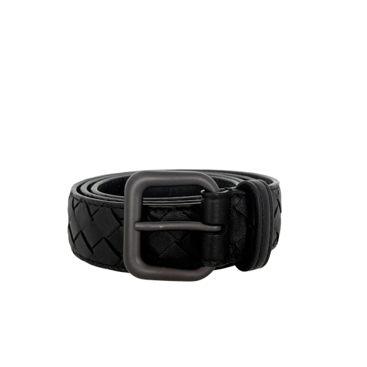 Bottega Veneta Gürtel aus Intrecciato Leder / sehr gut Bottega Veneta