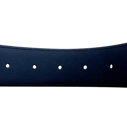 Gucci Interlocking GG Gürtel Blau / sehr gut Gucci