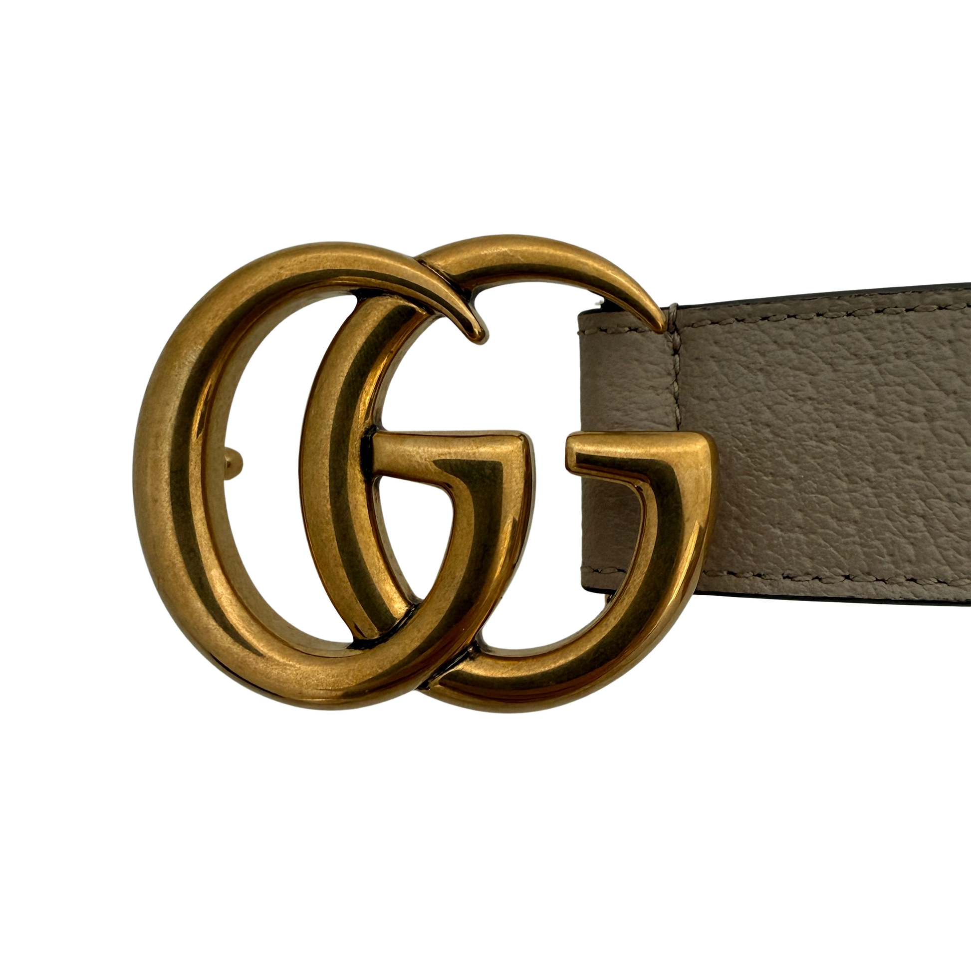 Gucci GG Supreme Gürtel Beige / sehr gut Echtheitscheck
