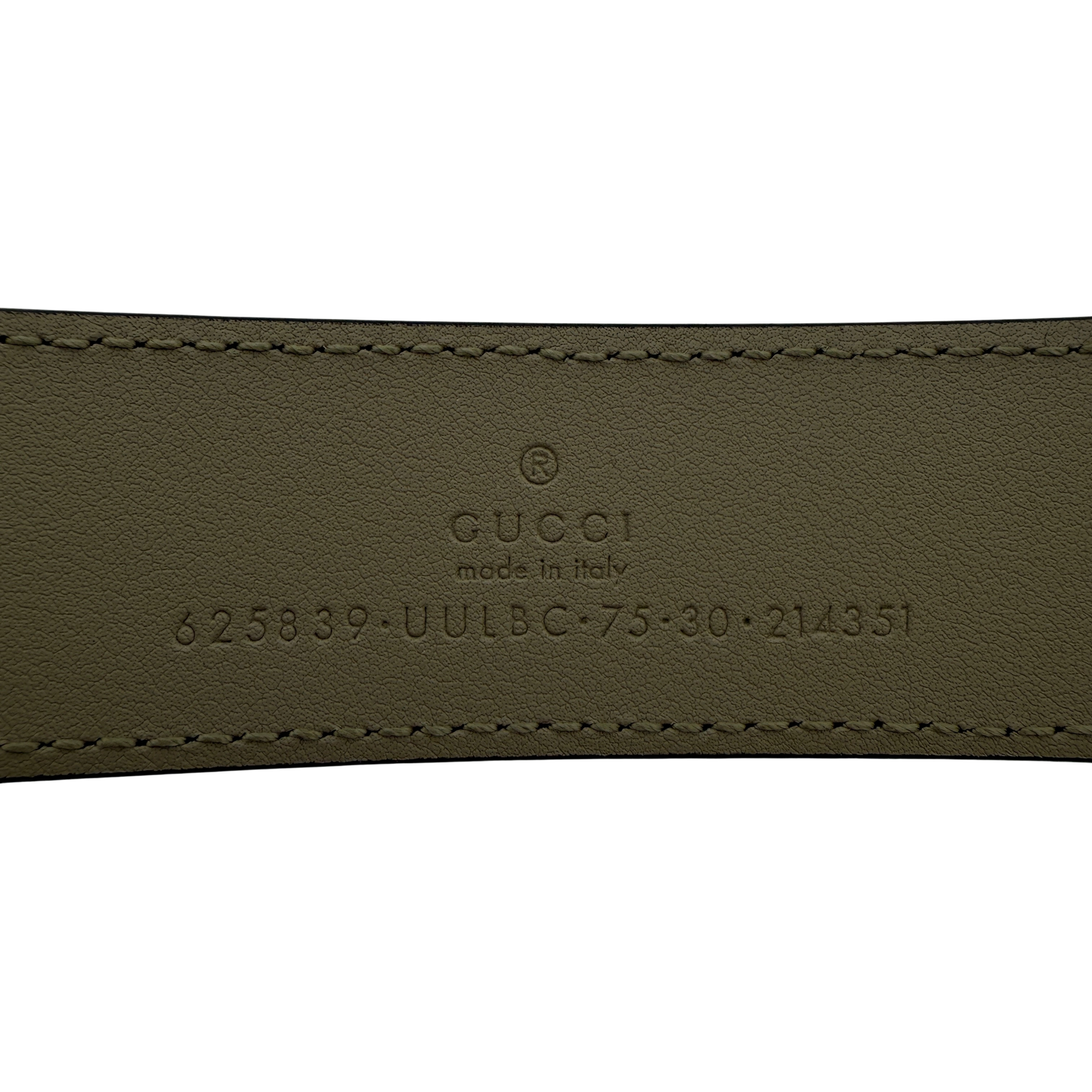 Gucci GG Supreme Gürtel Beige / sehr gut Gucci