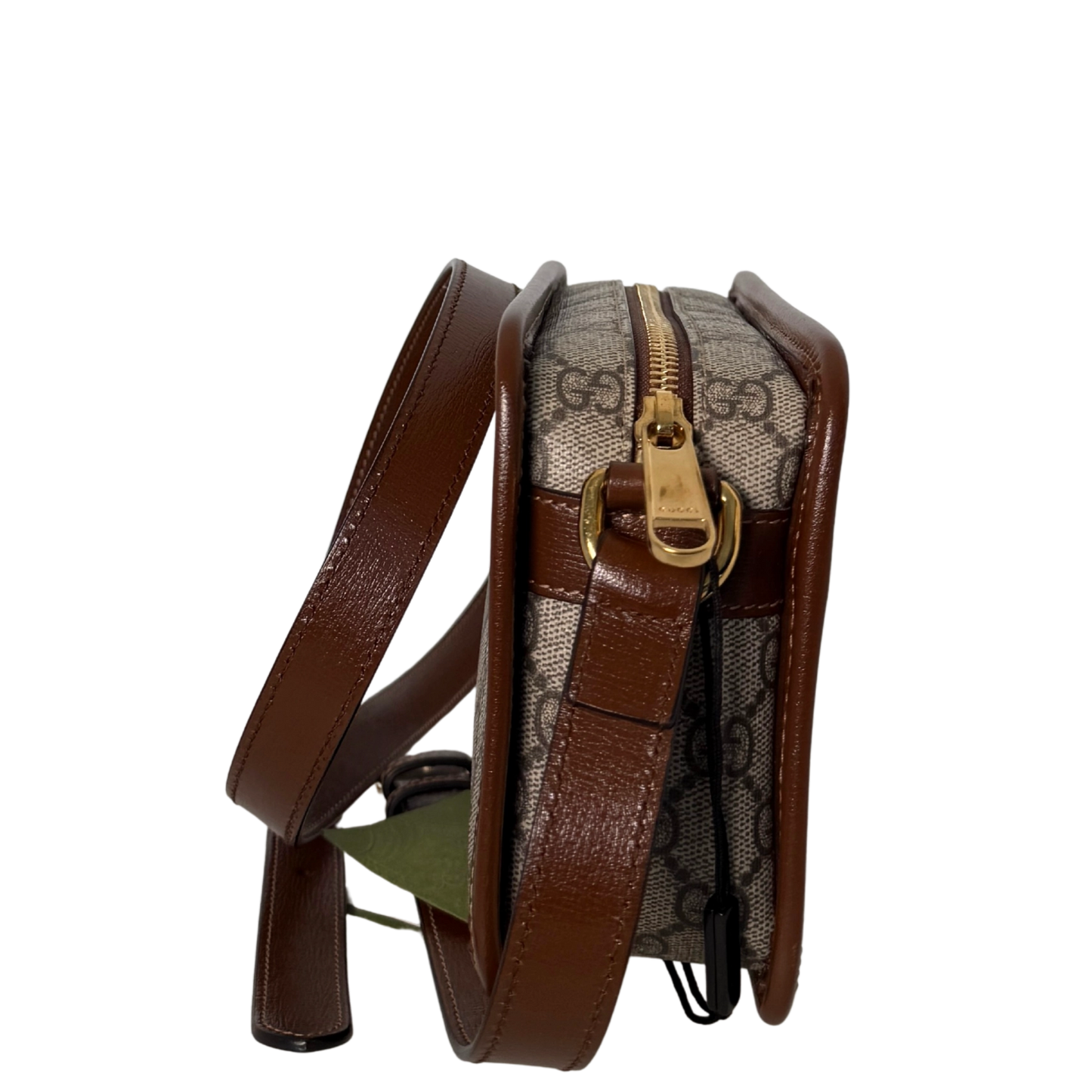 Gucci GG Supreme Schultertrasche Braun Fullset / sehr gut Gucci