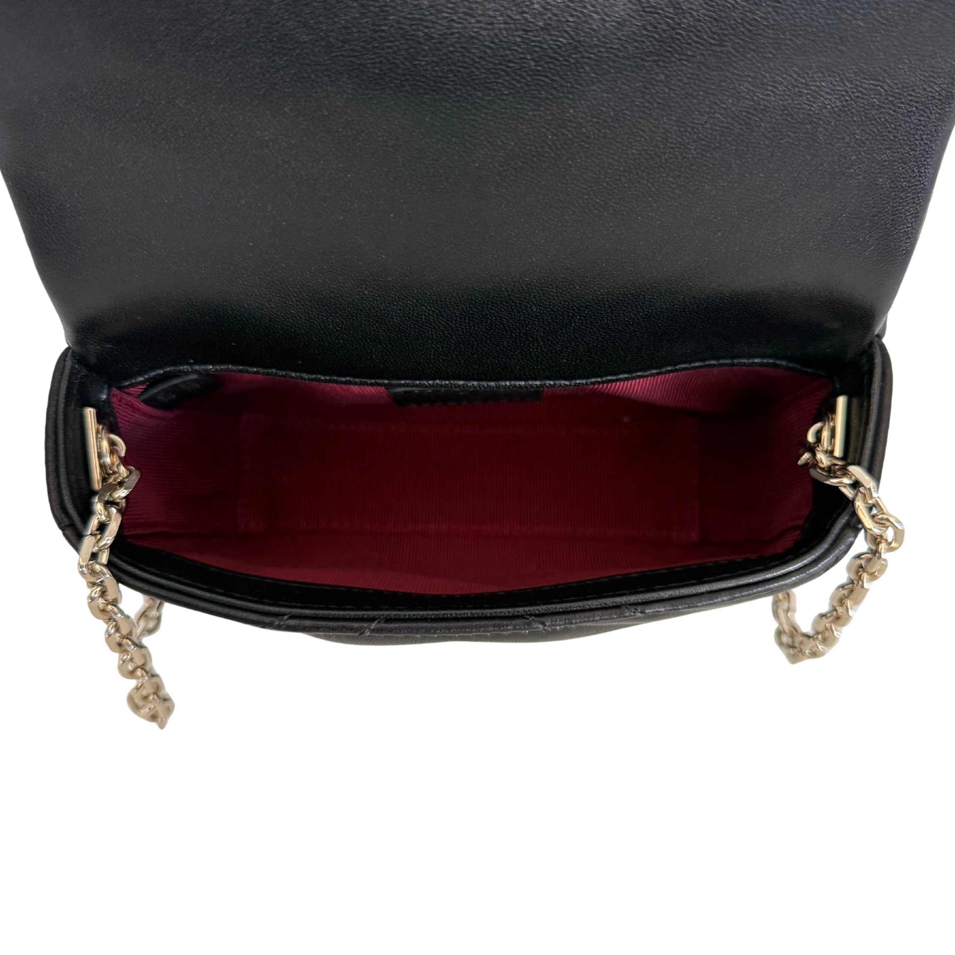 Gucci GG Marmont Mini-Schultertasche Schwarz Fullset / neuwertig Gucci