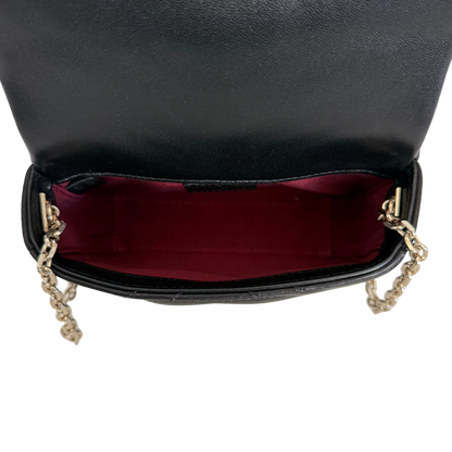 Gucci GG Marmont Mini-Schultertasche Schwarz Fullset / neuwertig Gucci