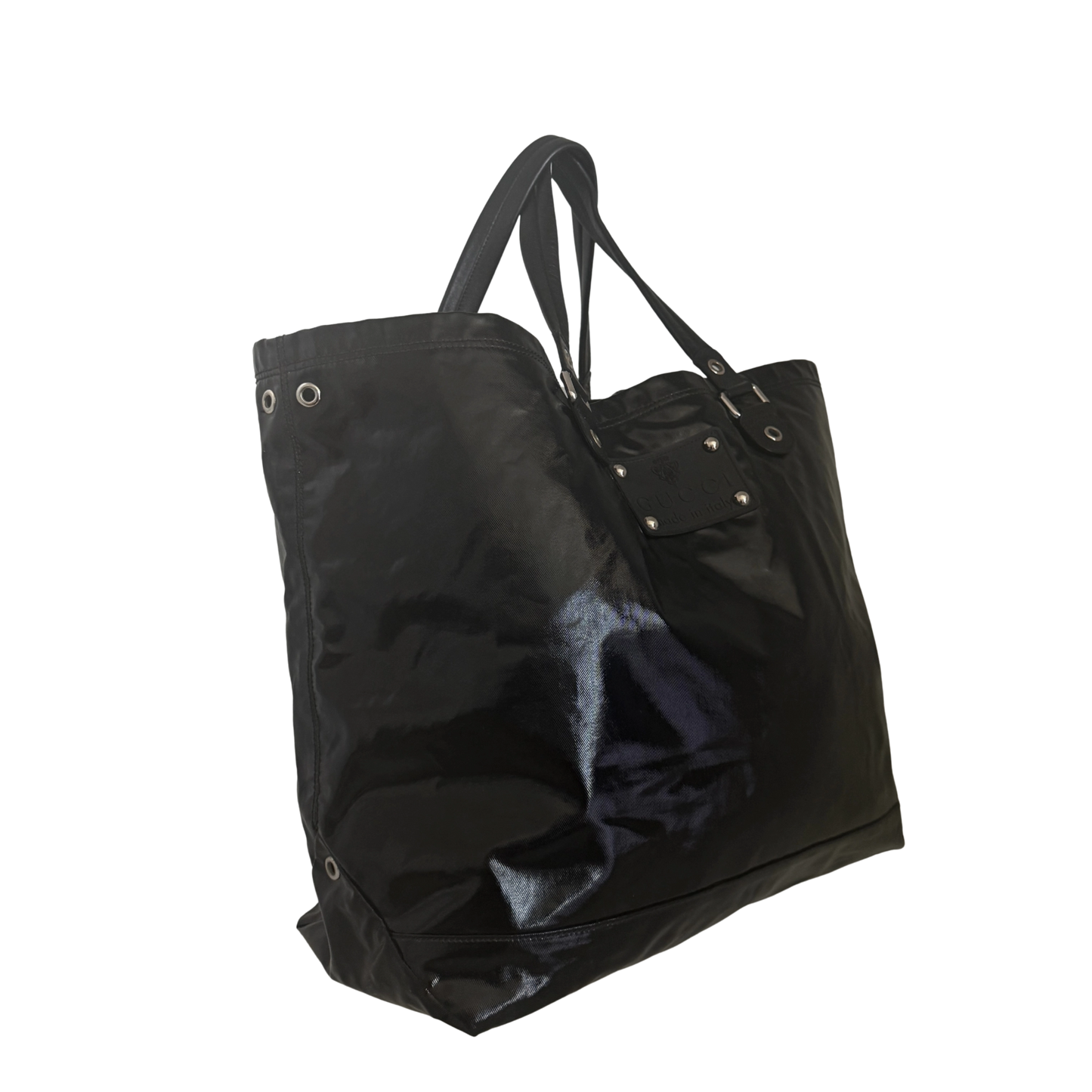 Gucci Tote Bag aus PVC Schwarz / sehr gut Gucci