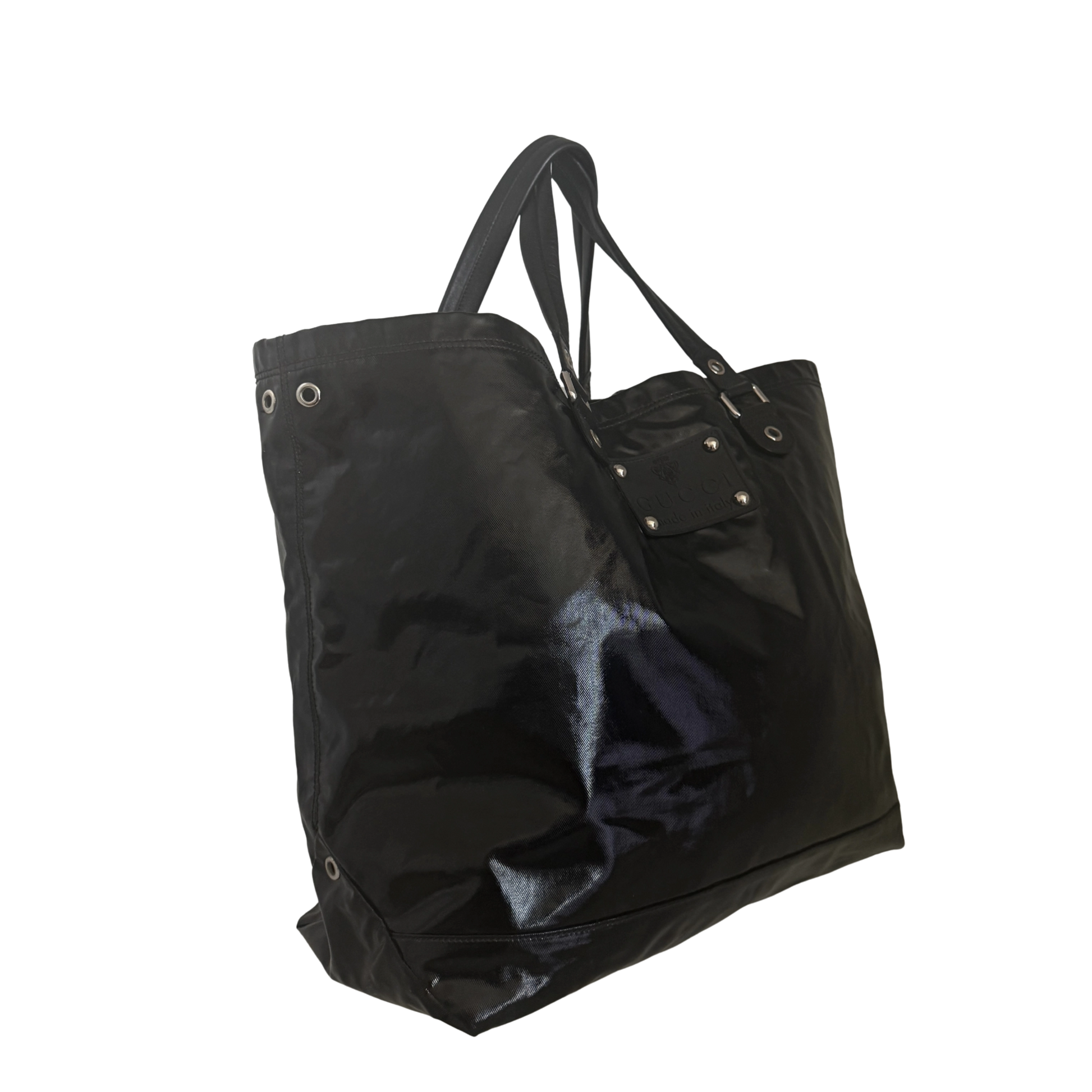 Gucci Tote Bag aus PVC Schwarz / sehr gut Gucci