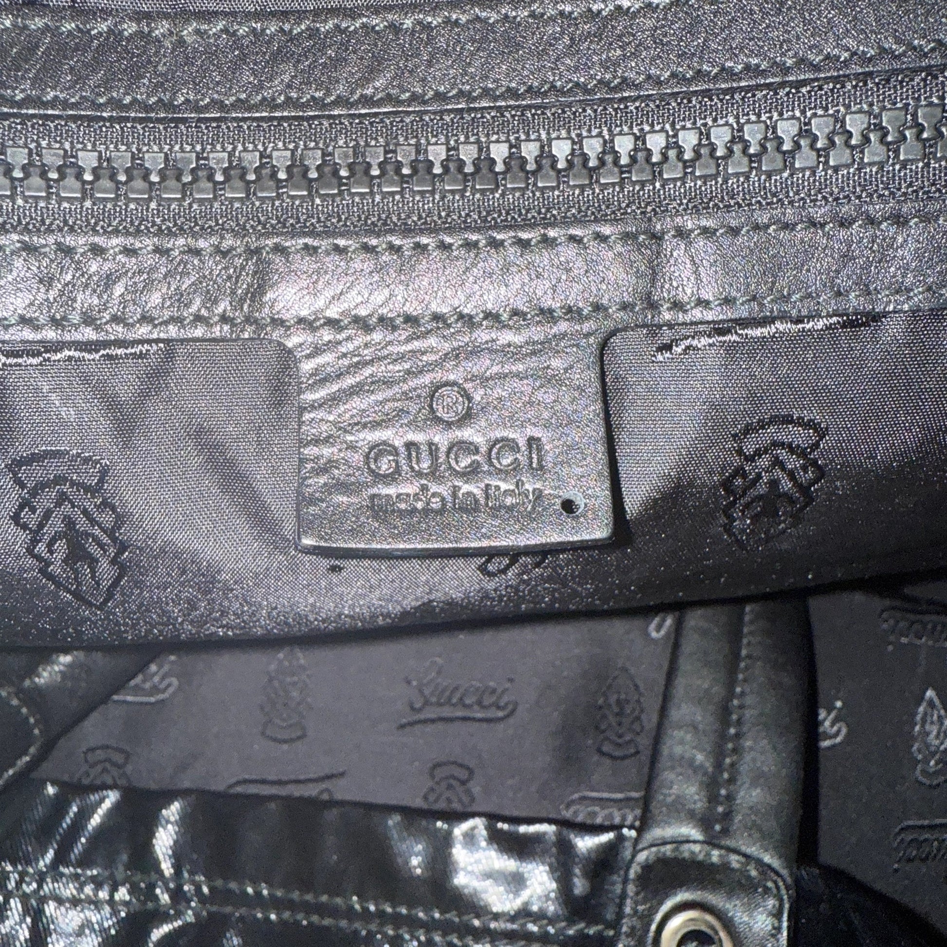 Gucci Tote Bag aus PVC Schwarz / sehr gut Gucci