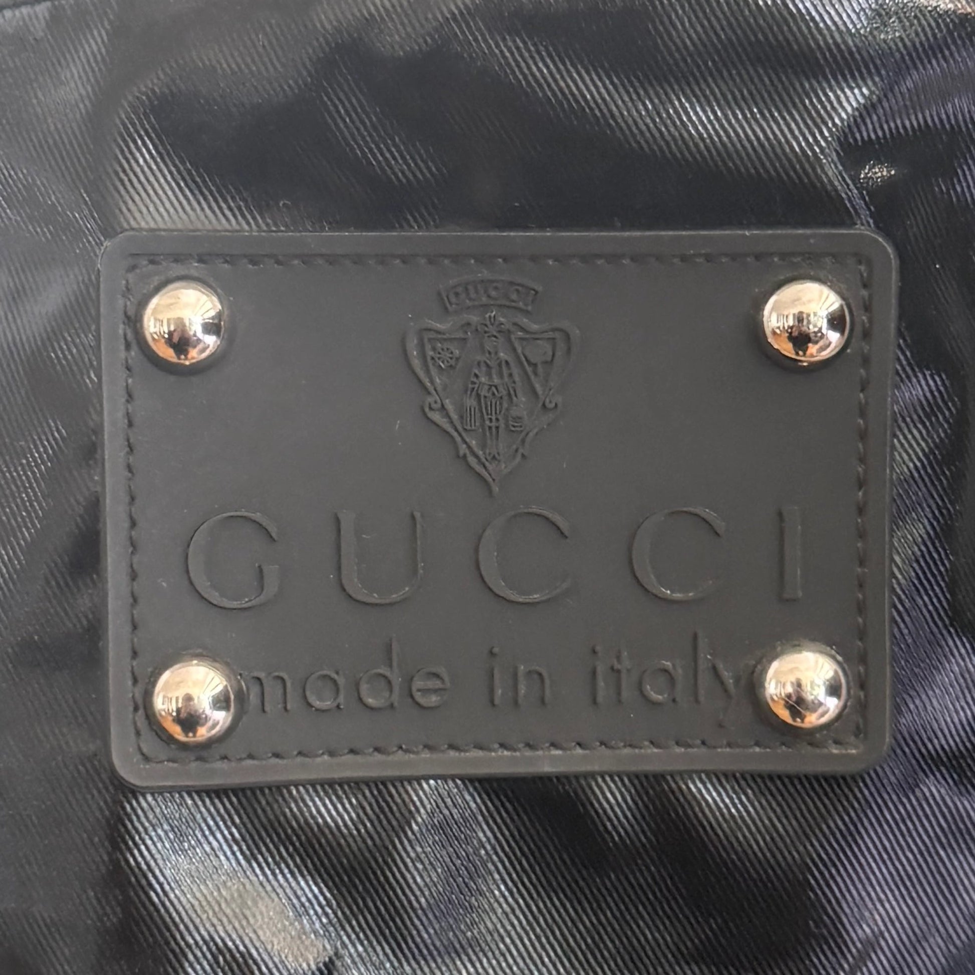 Gucci Tote Bag aus PVC Schwarz / sehr gut Gucci