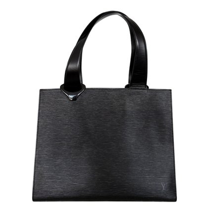 Louis Vuitton Gemeaux Tote Bag Epi Leder Schwarz / sehr gut Louis Vuitton