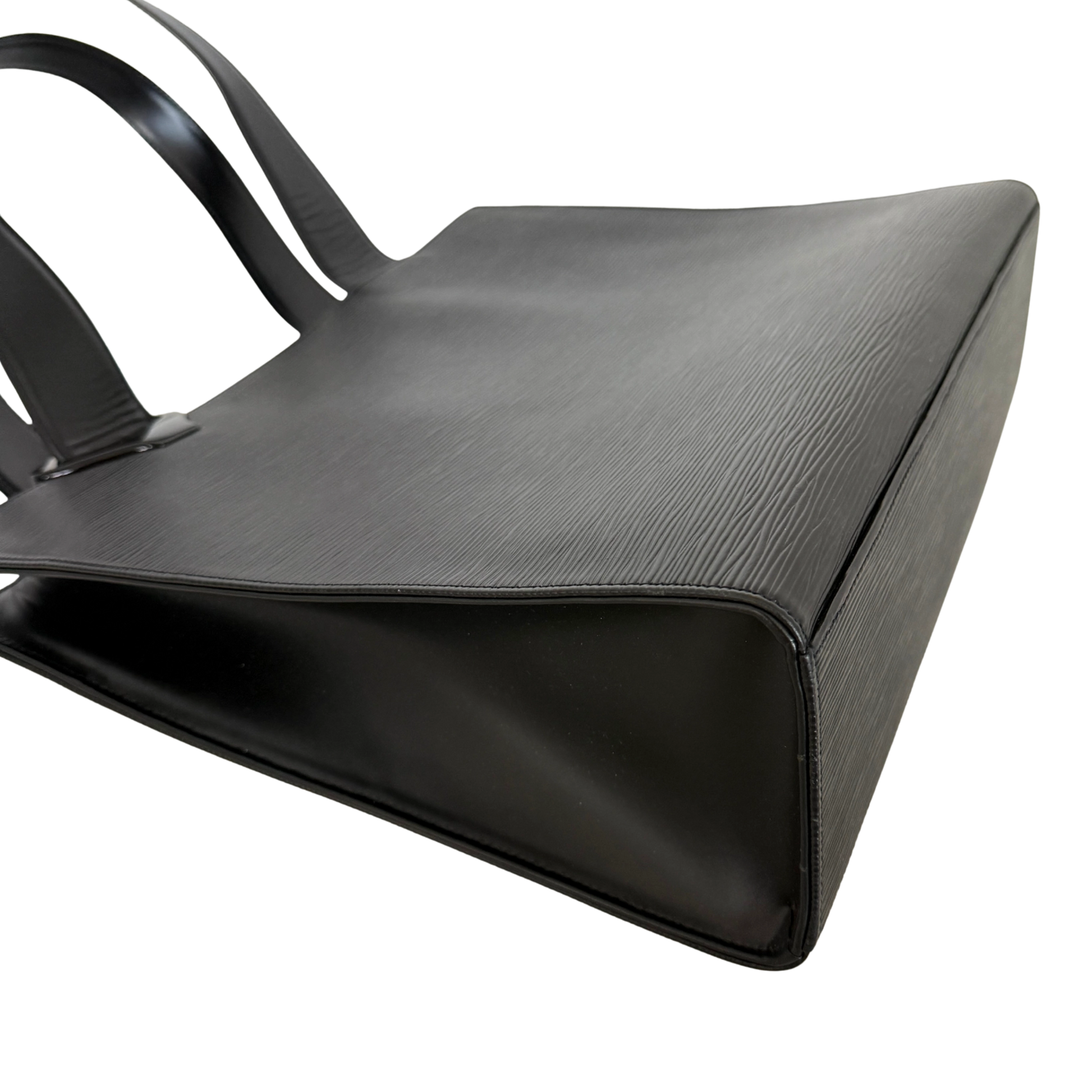 Louis Vuitton Gemeaux Tote Bag Epi Leder Schwarz / sehr gut Louis Vuitton