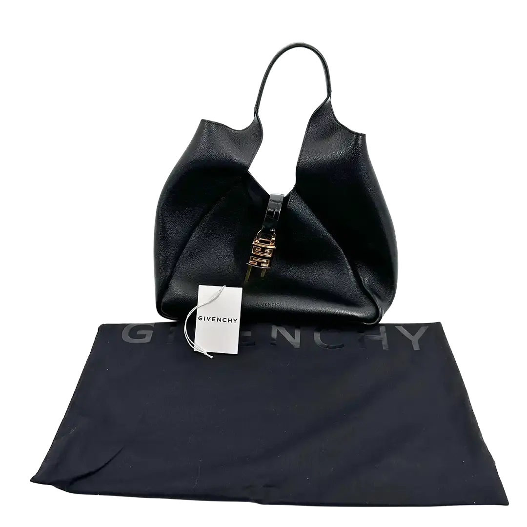 Givenchy G-Hobo Kalbsleder Umhängetasche Medium schwarz / neuwertig Givenchy