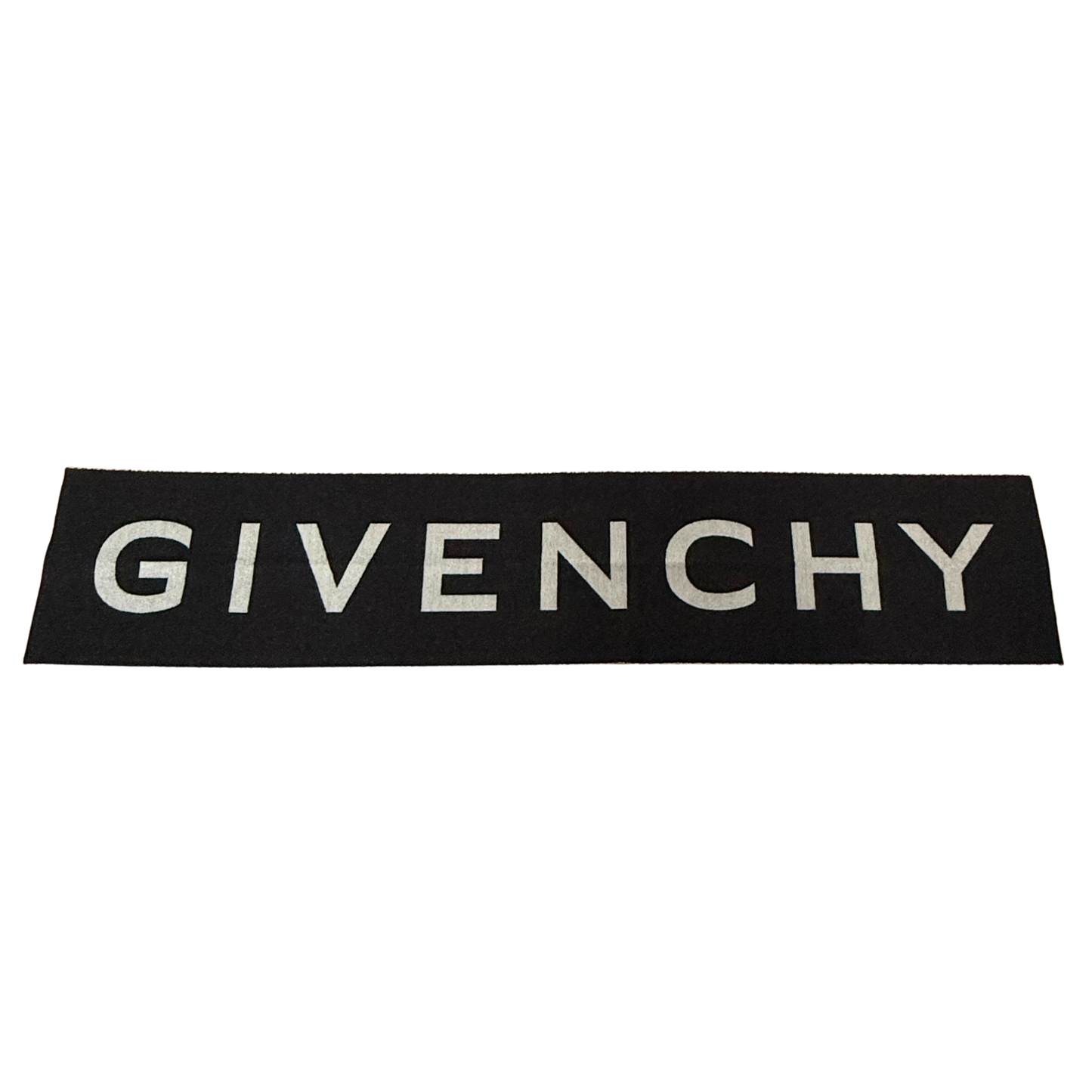 Givenchy Schal aus Wolle Schwarz / neuwertig