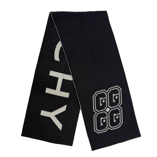 Givenchy Schal aus Wolle Schwarz / neuwertig